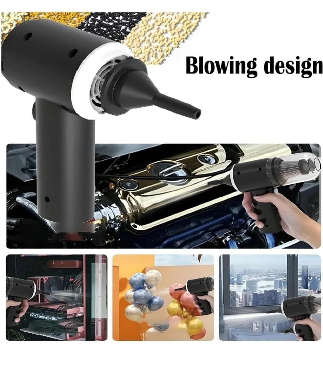 ⚡ Vacuum Suction Cleaner – Wireless 2-in-1 Air Duster & Handheld Vacuum